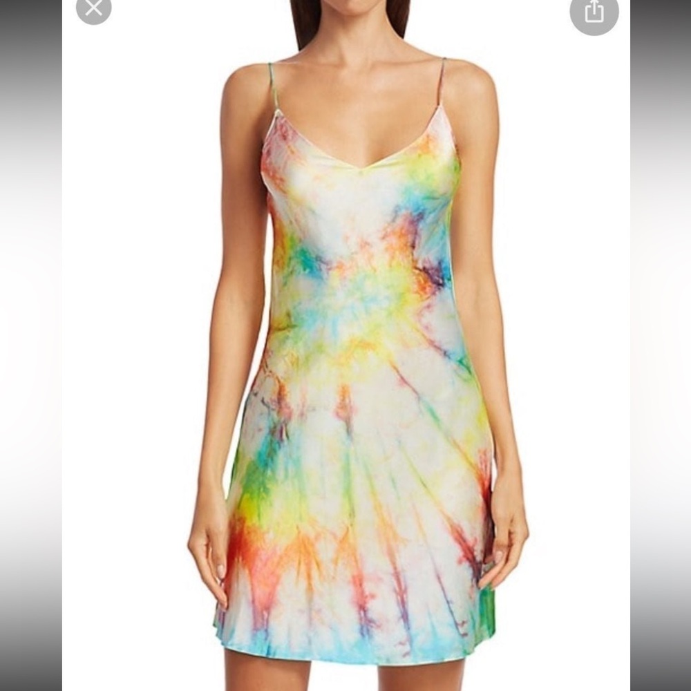 Dannijo Dress silk tie dye size xs